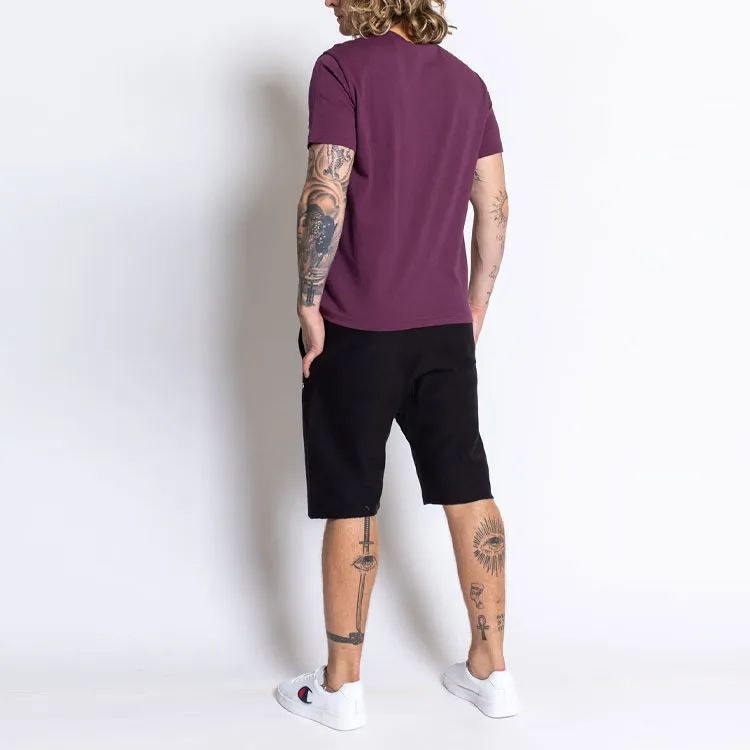 Champion Logo Embroidered Crewneck T Shirt-5