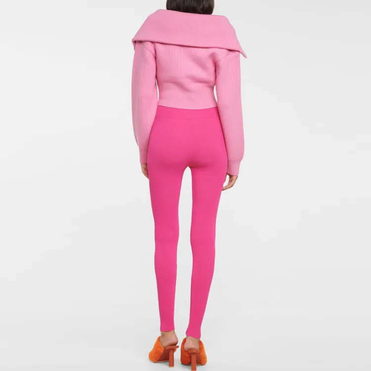 Jacquemus La Maille Risoul Sweater 'Light Pink'-1