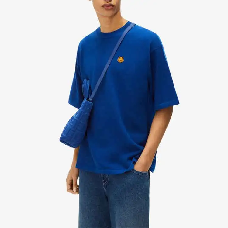 KENZO T-Shirts Men Royal Blue-3