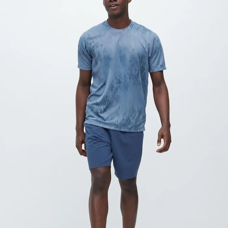 UNIQLO T-Shirts Men Blue-1