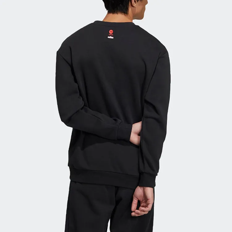 Adidas Neo Sesame Street Co branded Collection Sweatshirt Unisex Black-2