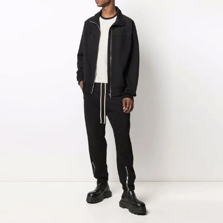 RICK OWENS Knitted Sweatpants Men Black-1