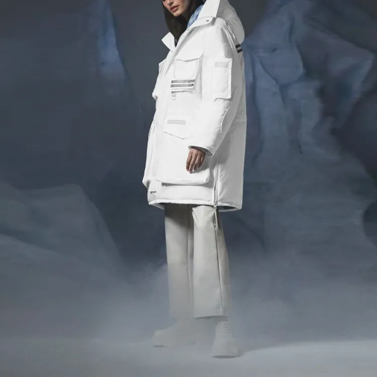 Canada Goose Snow Mantra Series Winter Down Jacket Unisex White-2