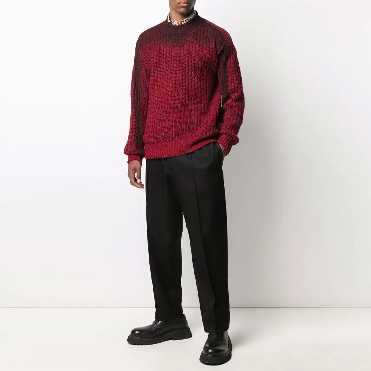 MARNI Sweaters Men Red Black-1