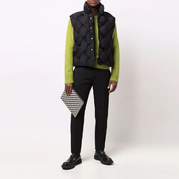 Bottega Veneta FW22 Vest Men's Black-1