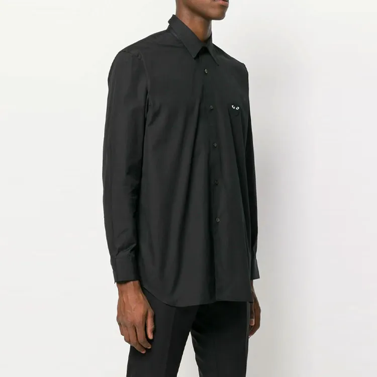 CDG Play Shirts Men Black-3