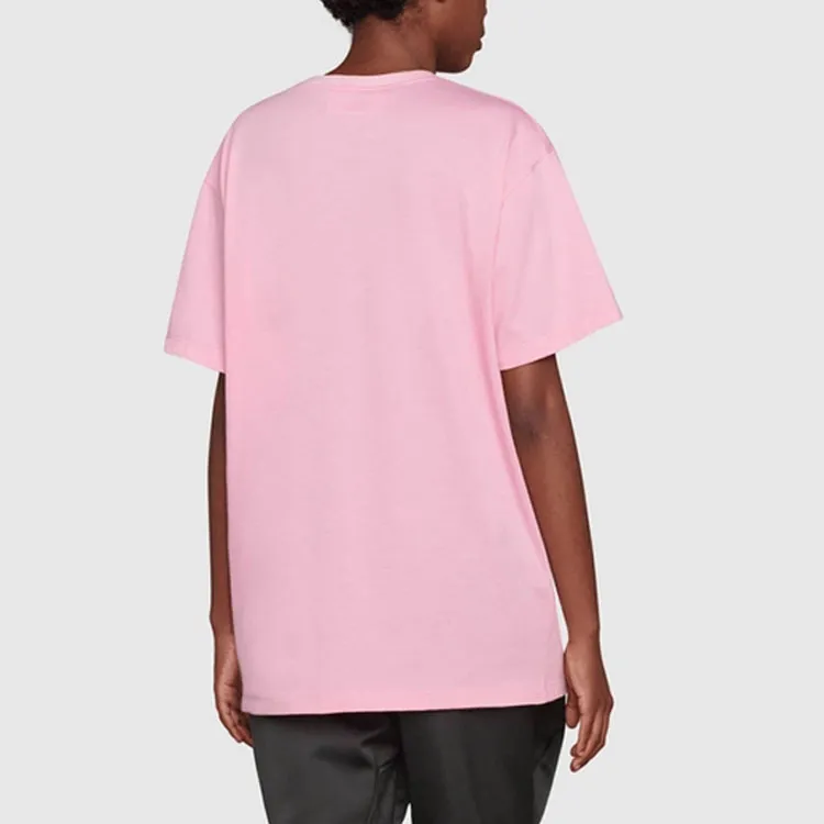 GUCCI Women's Lemon GUCCI Print T Shirt Pink/Yellow-4