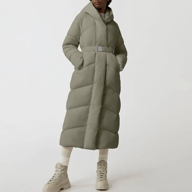Canada Goose Marlow Belted Padded Parka-2