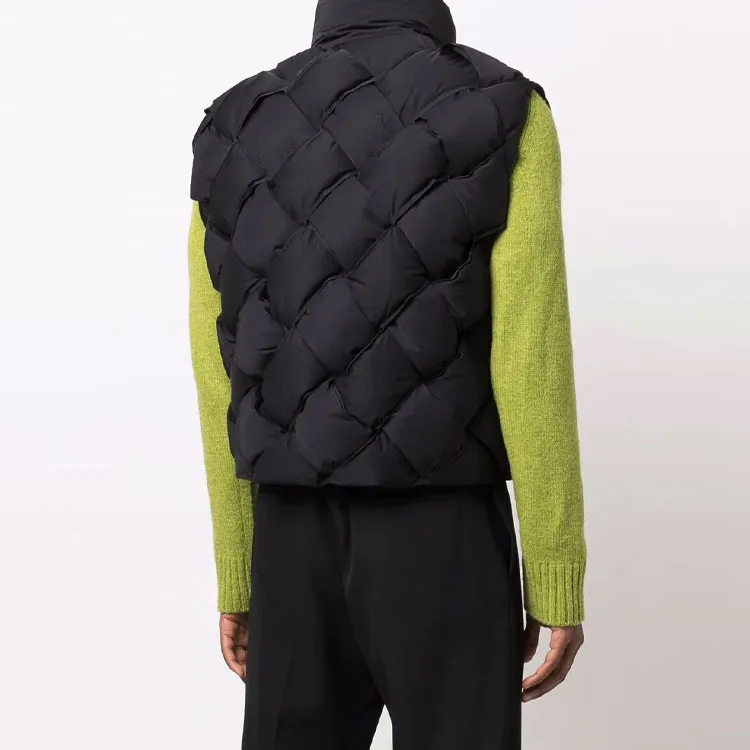 Bottega Veneta FW22 Vest Men's Black-3