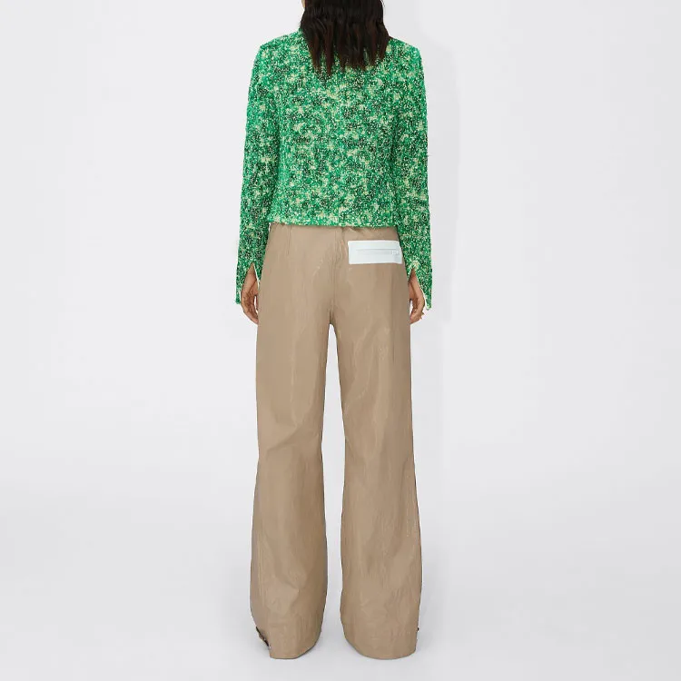 Bottega Veneta Knitted Sweatpants Women's Brown-2