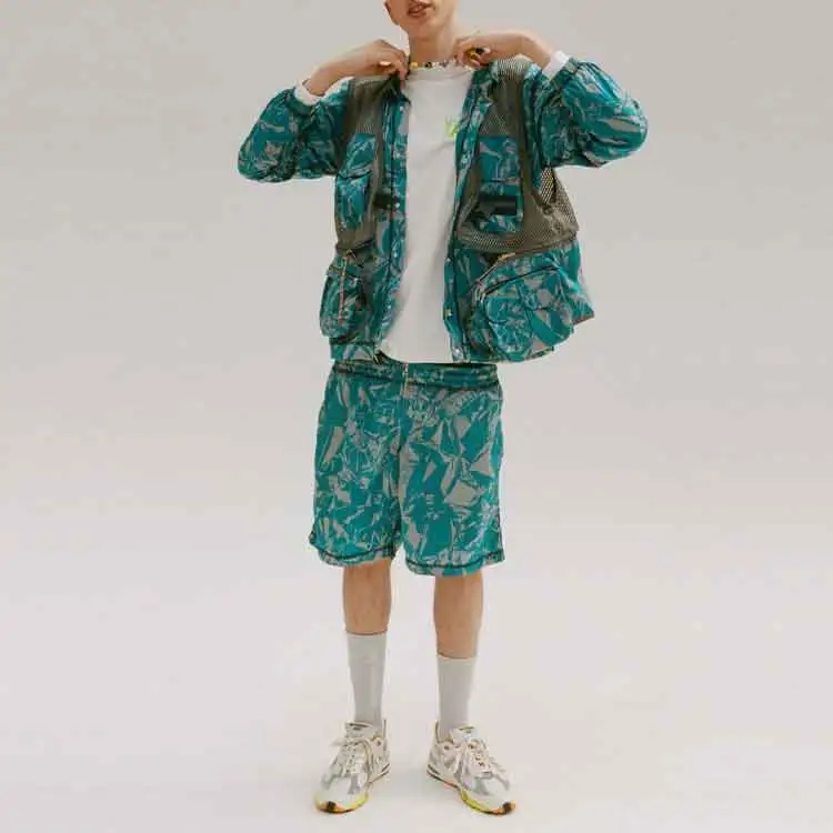 Aries Crinkle Windcheater Shorts-2