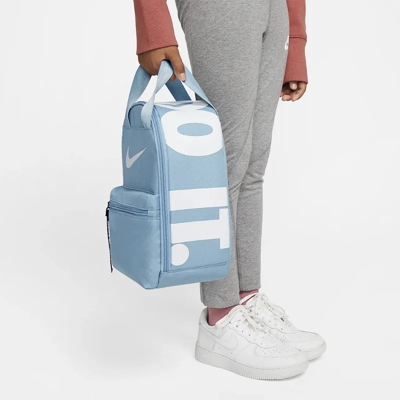 Nike Polyester Lunch Bag Handbag Regular Unisex Sky Blue-4