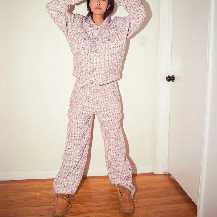 Drew House Boucle Mascot Oversized Trucker Jacket-4
