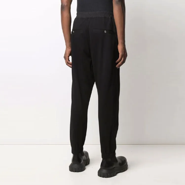 RICK OWENS Knitted Sweatpants Men Black-2
