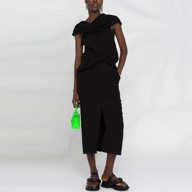 AMBUSH Asymmetric Mid length Dress-1