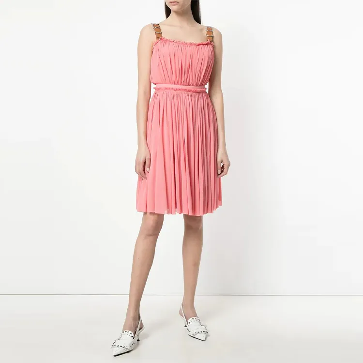 Alexander McQueen Sleeveless Dresses Women's Pink-1
