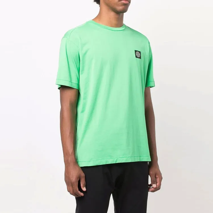 STONE ISLAND T Shirts Men Green-2