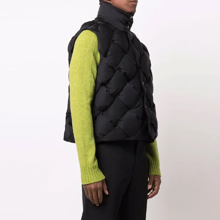 Bottega Veneta FW22 Vest Men's Black-2