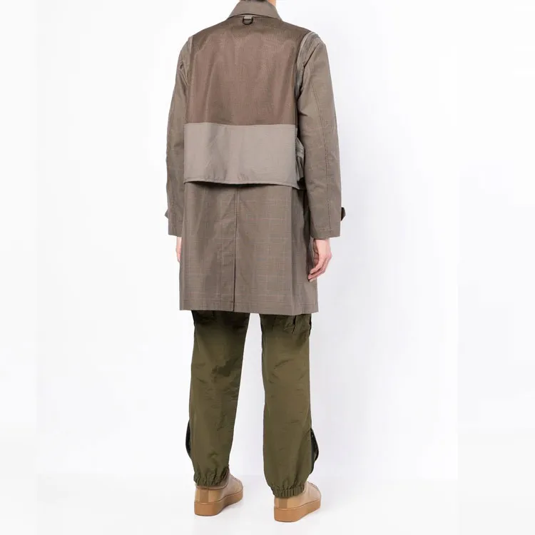 UNDERCOVER Check pattern Patch pocket Coat-3