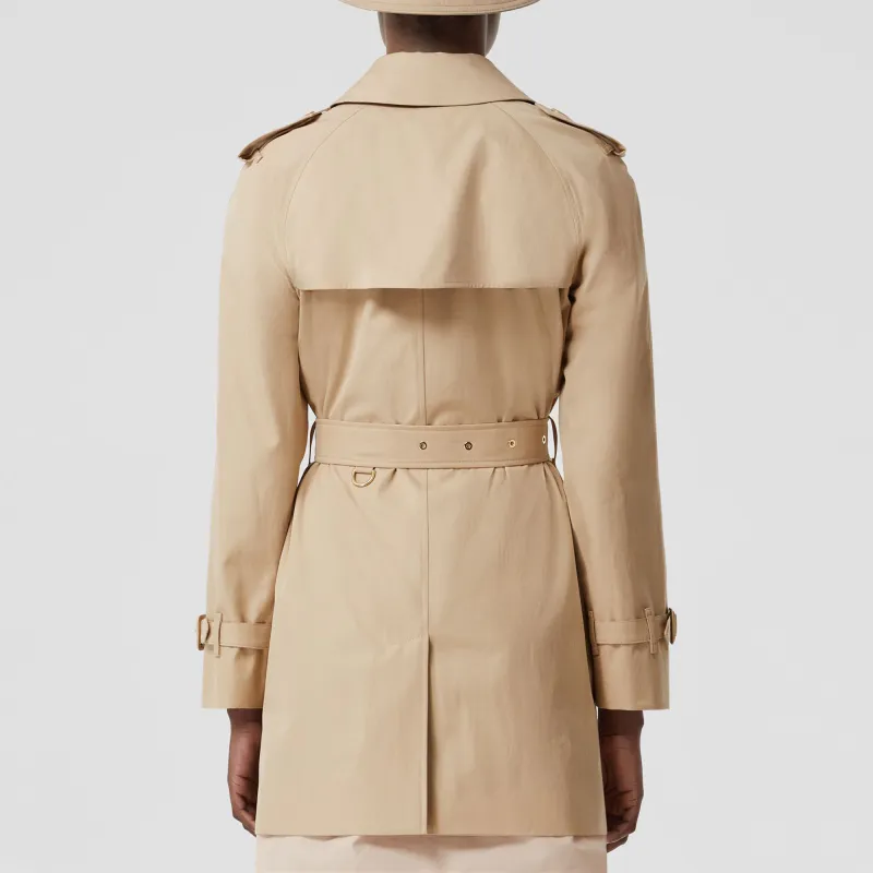 Burberry FW22 Trench Coat Women's Soft Yellow Umber-4