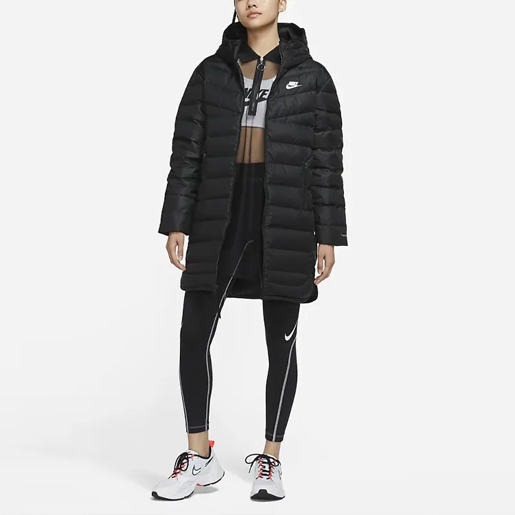 Nike Down Jacket Winter Women's Black-2