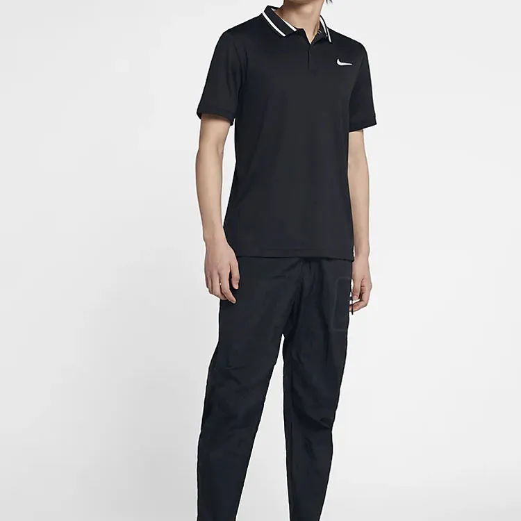 Nike Polo Shirts Men Black-4
