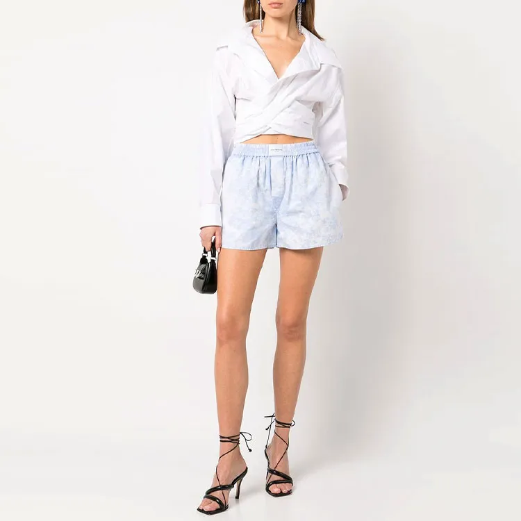 Alexander Wang Casual Shorts Women's Blue-1