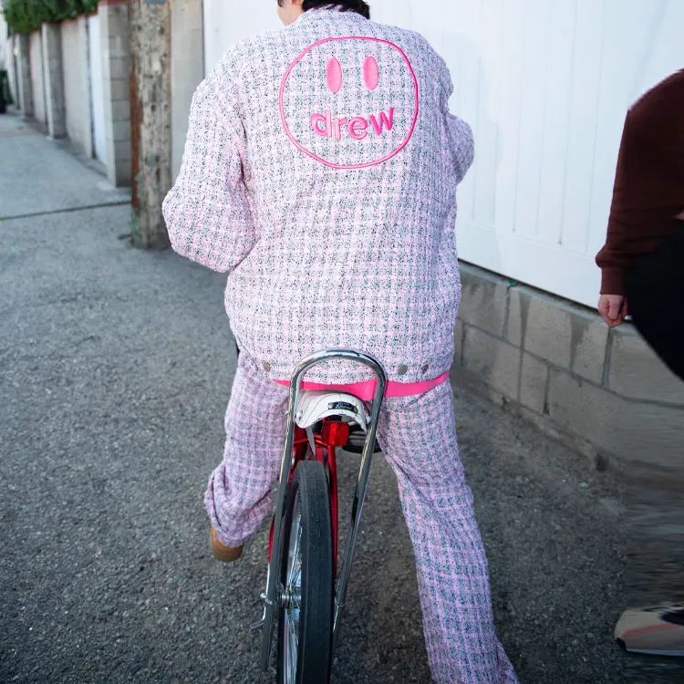 Drew House Boucle Mascot Oversized Trucker Jacket-11