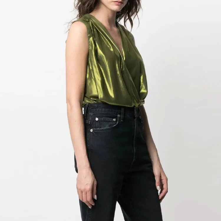 PINKO Bodysuits Women's Green-4