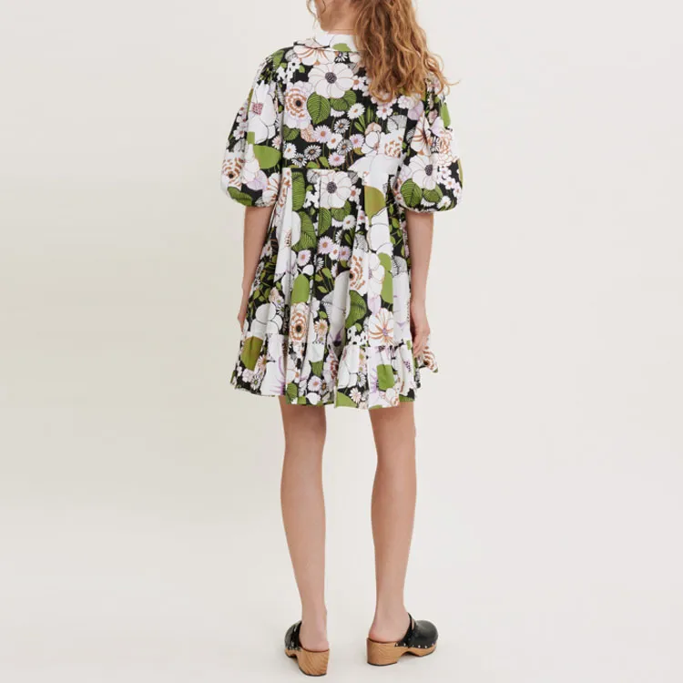Maje Short Sleeved Dresses Women's Multicolor-2