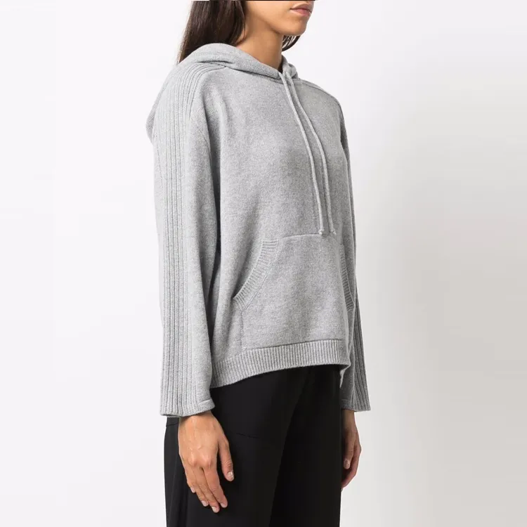 ALBERTA FERRETTI FW21 Loose Fit Knitwear Women's Gray-3