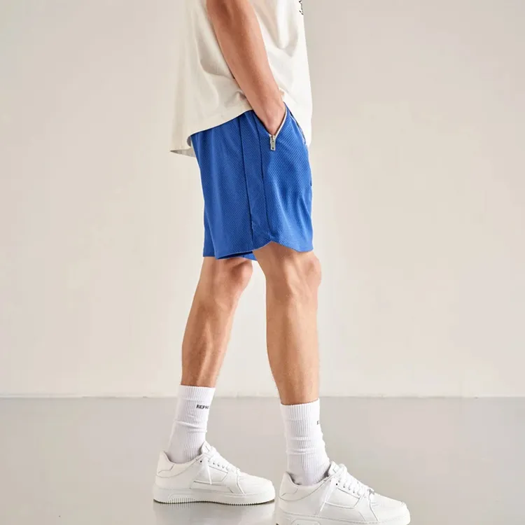 REPRESENT Casual Shorts Men Blue-3