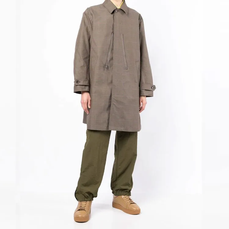 UNDERCOVER Check pattern Patch pocket Coat-2