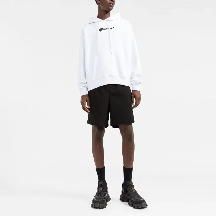 Off Arrows motif Hoodie-1