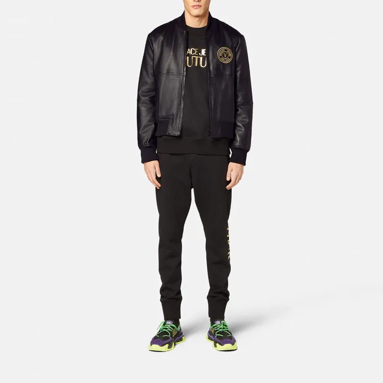 VERSACE JEANS COUTURE Jackets & Coats Men's Black-1
