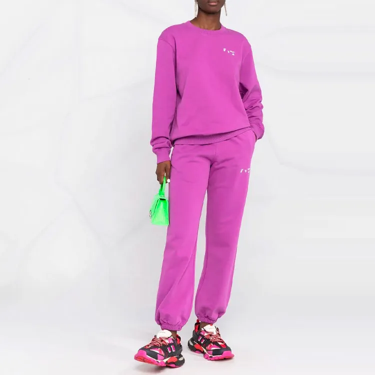 OFF WHITE Sweatshirts Women's Purple-1