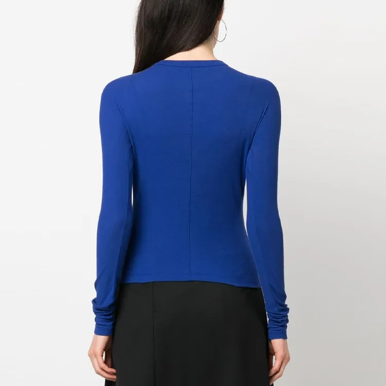 Yohji Yamamoto T Shirts Women's Royal Blue-3