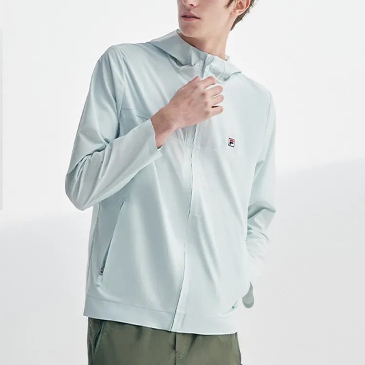 FILA Jackets Men Mint Green-2