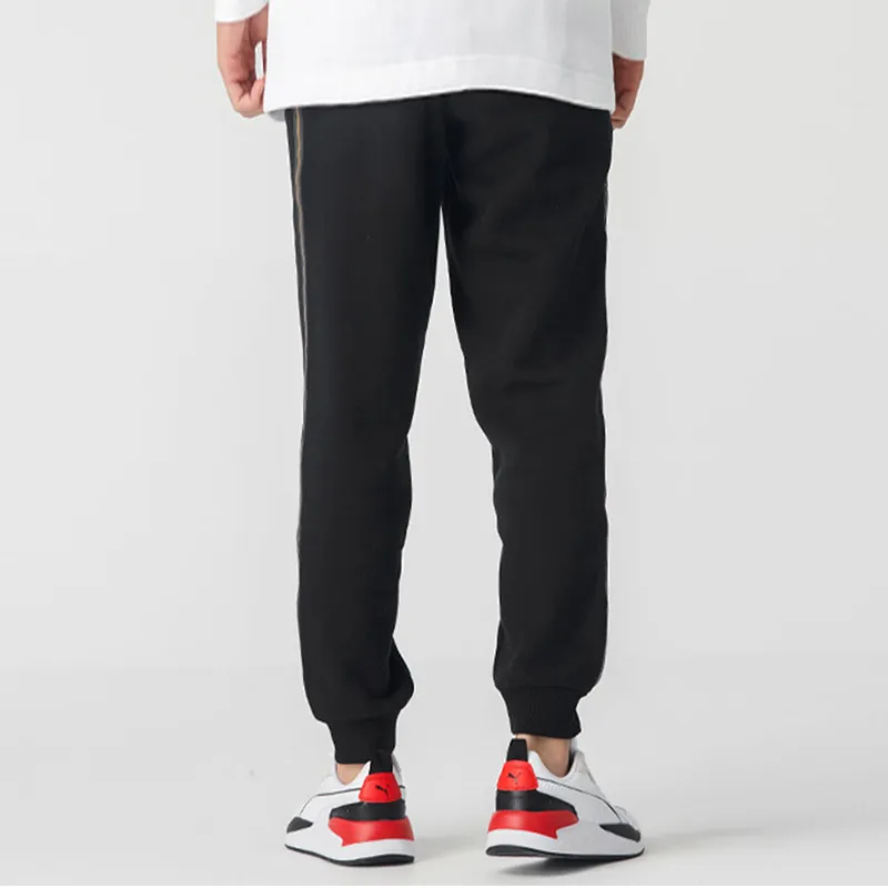 PUMA Knitted Sweatpants Men's Black-3