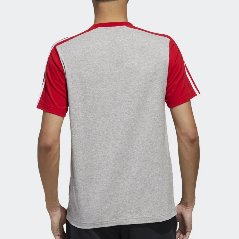 Adidas T-Shirt Men's Red Black Gray-2