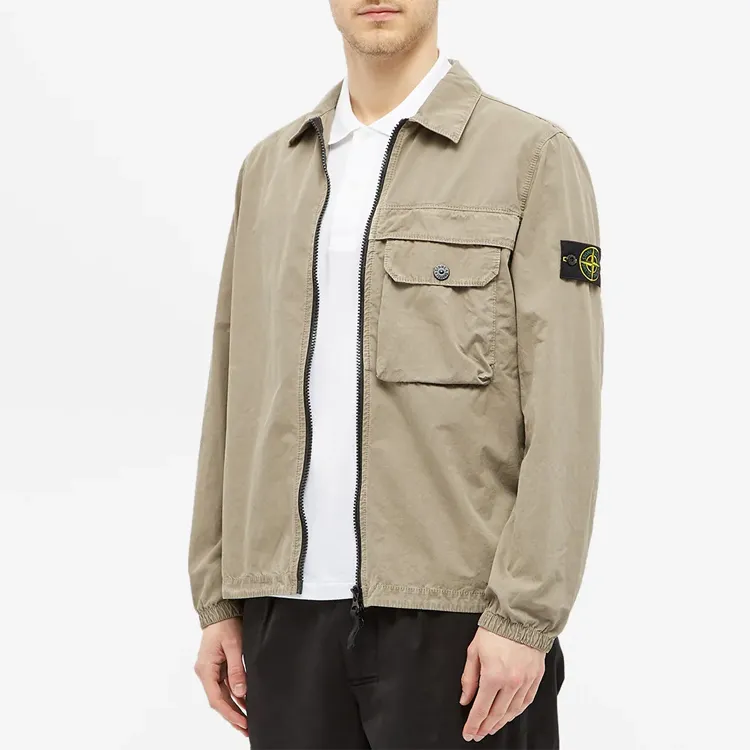 STONE ISLAND Jackets Men Khaki-3