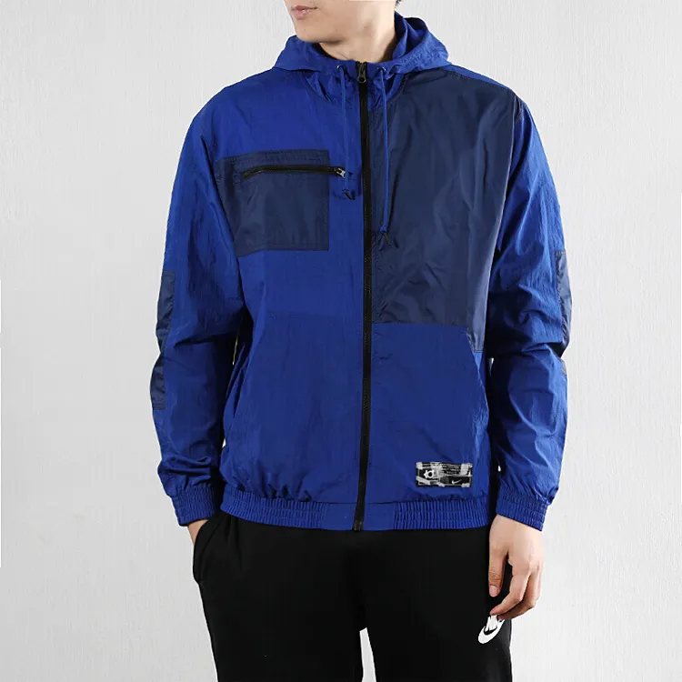 Nike Jackets Men Blue-2