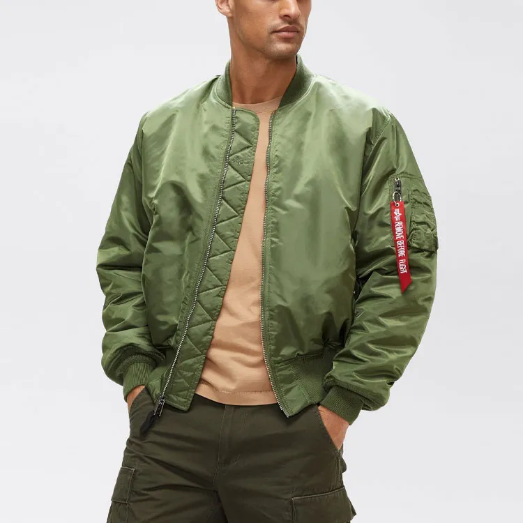 Alpha Industries Zip up Bomber Jacket-4