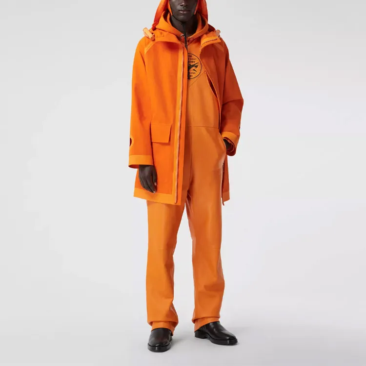 Burberry Coats Men Orange-4