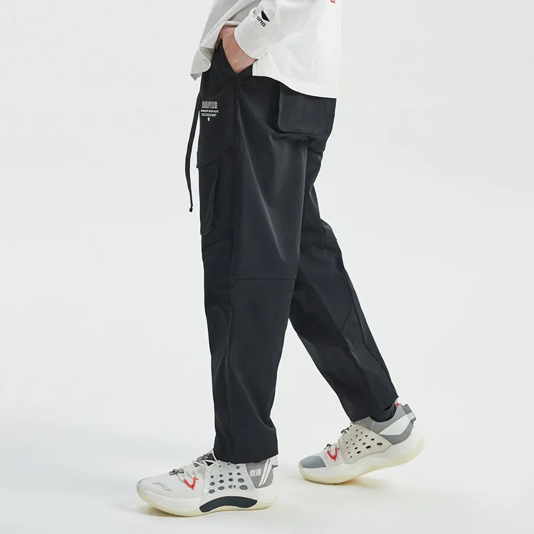 LiNing Badfive Cargo Pants · Men's Black-6