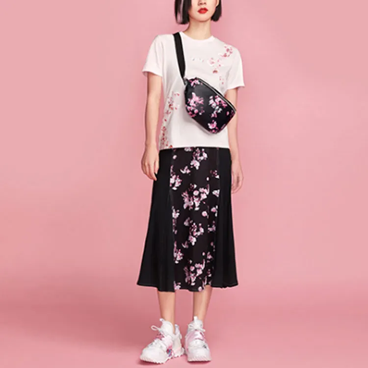 LiNing T Shirts Women's Pink-2