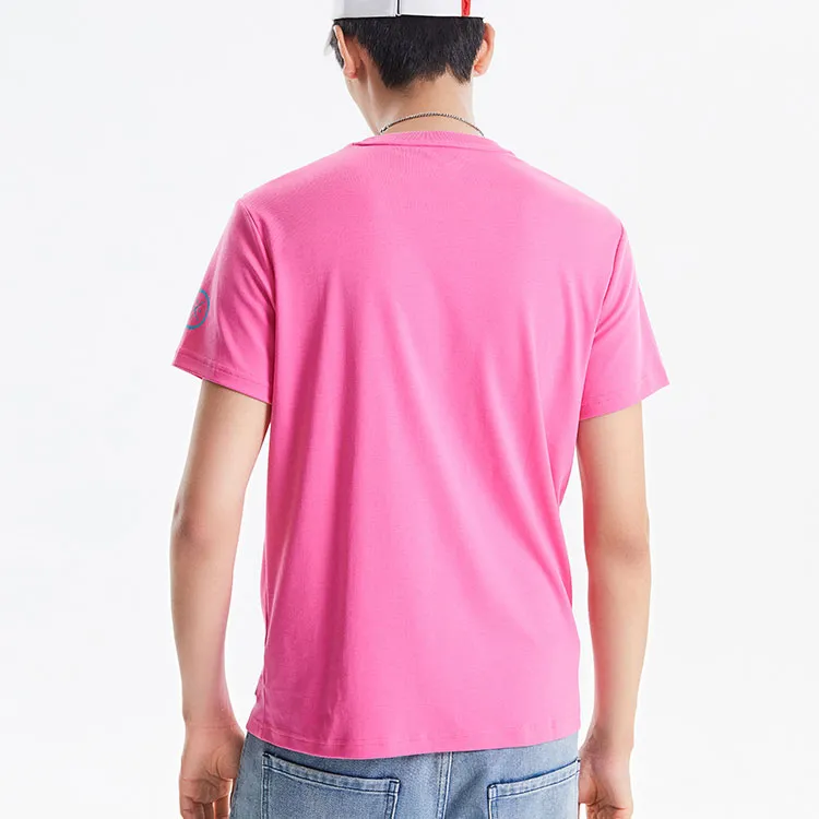 LiNing T Shirt Men's Rouge Pink-4