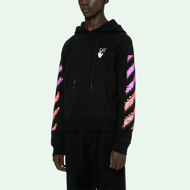 【関税込み】Off-White ブラック Off Stamp スケーター フーディ Off-White Off Stamp Skate T-shirt | Black | FARFETCH