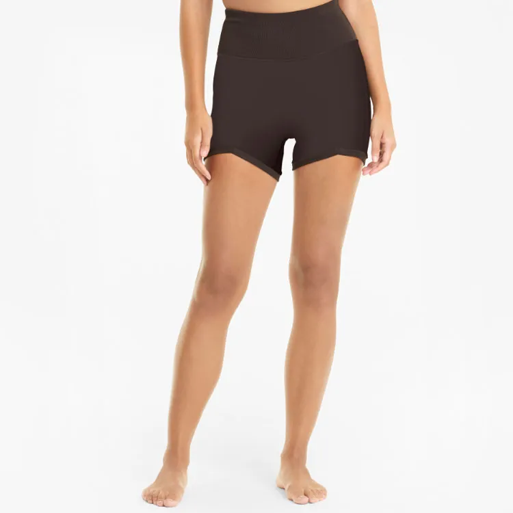 PUMA Casual Shorts Women's Black Brown-2