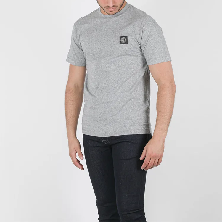 STONE ISLAND T Shirts Men Gray-5